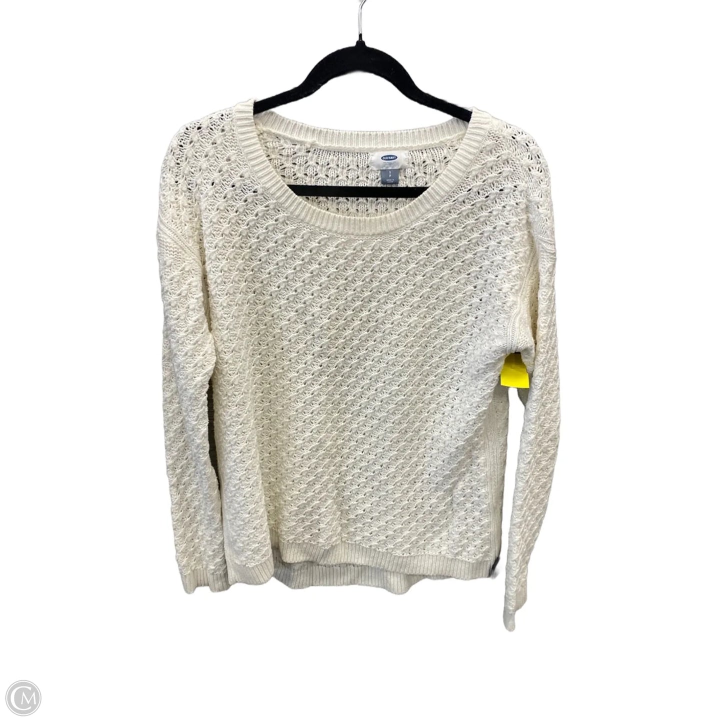 Sweater By Old Navy In Cream, Size: S