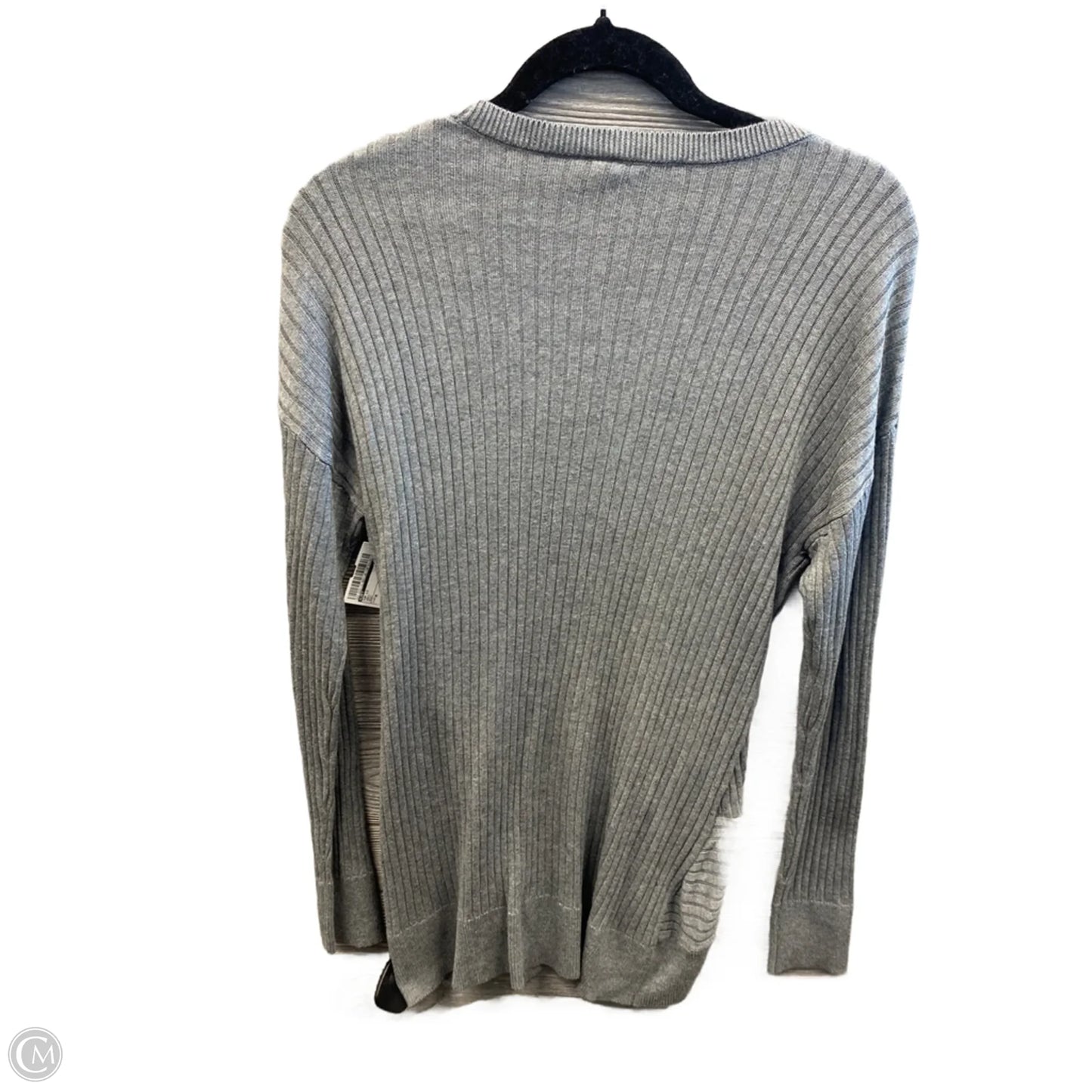 Top Long Sleeve By Loft In Grey, Size: M