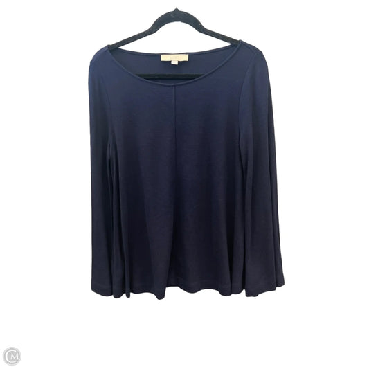 Top Long Sleeve By Loft In Blue, Size: S