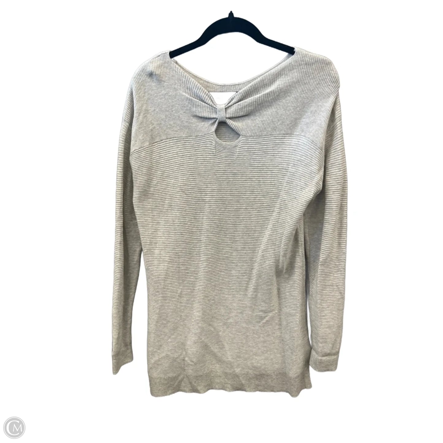 Top Long Sleeve By Elle In Grey, Size: M