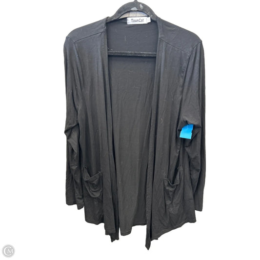 Cardigan By Clothes Mentor In Black, Size: L