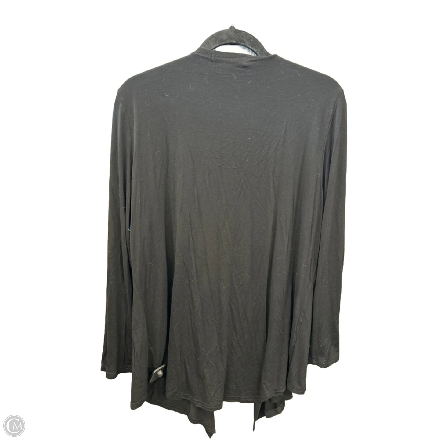 Cardigan By Clothes Mentor In Black, Size: L