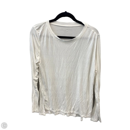 Top Long Sleeve Basic By Wallflower In White, Size: L