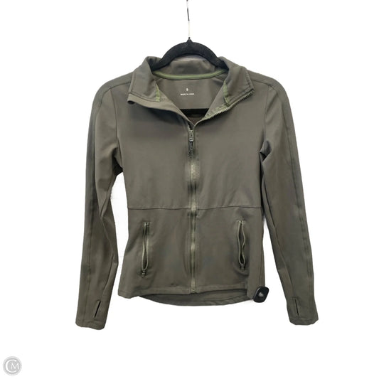 Athletic Jacket By Clothes Mentor In Green, Size: S