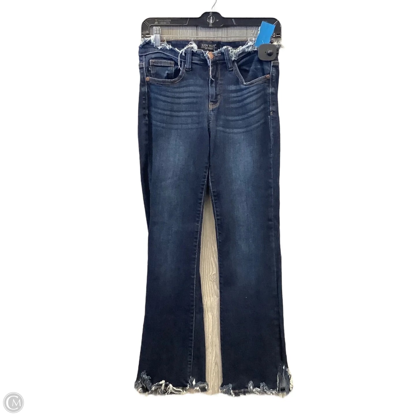 Jeans Straight By Judy Blue In Blue Denim, Size: 4