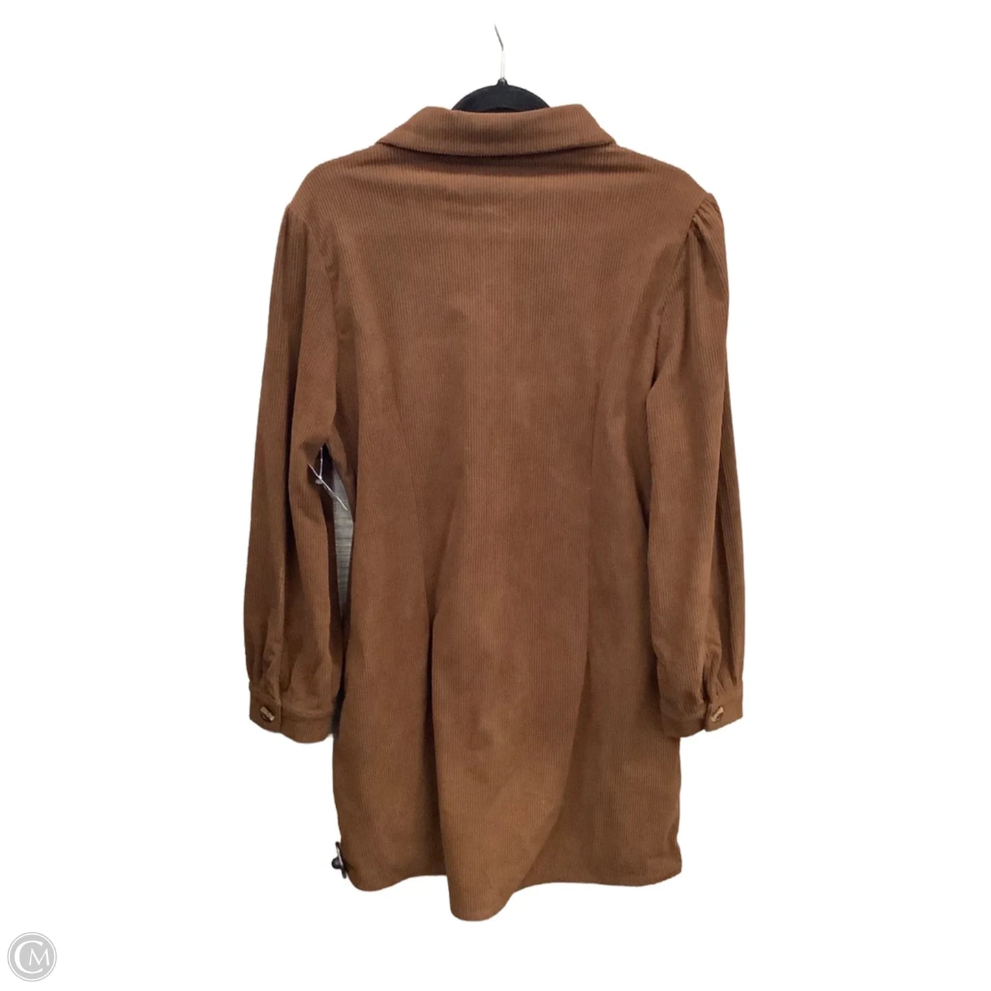 Dress Casual Short By Clothes Mentor In Brown, Size: L