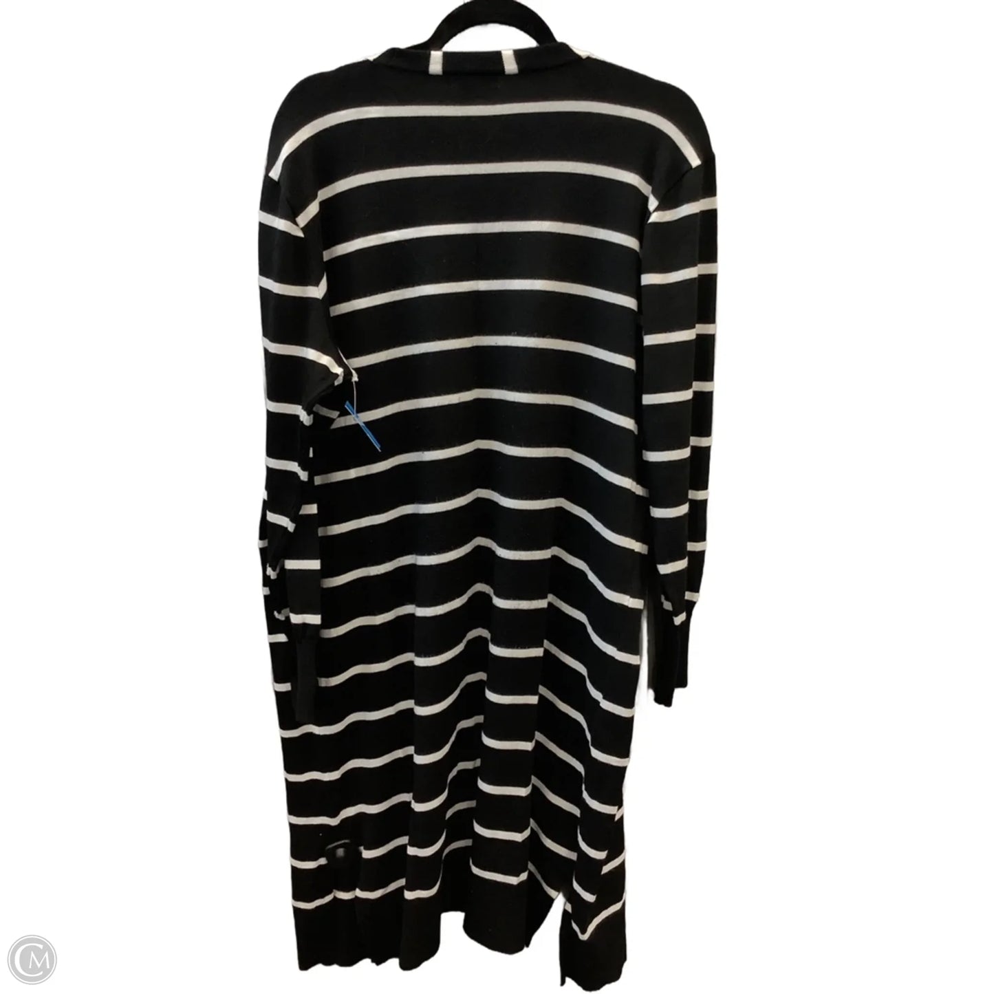 Cardigan By Nine West In Striped Pattern, Size: L