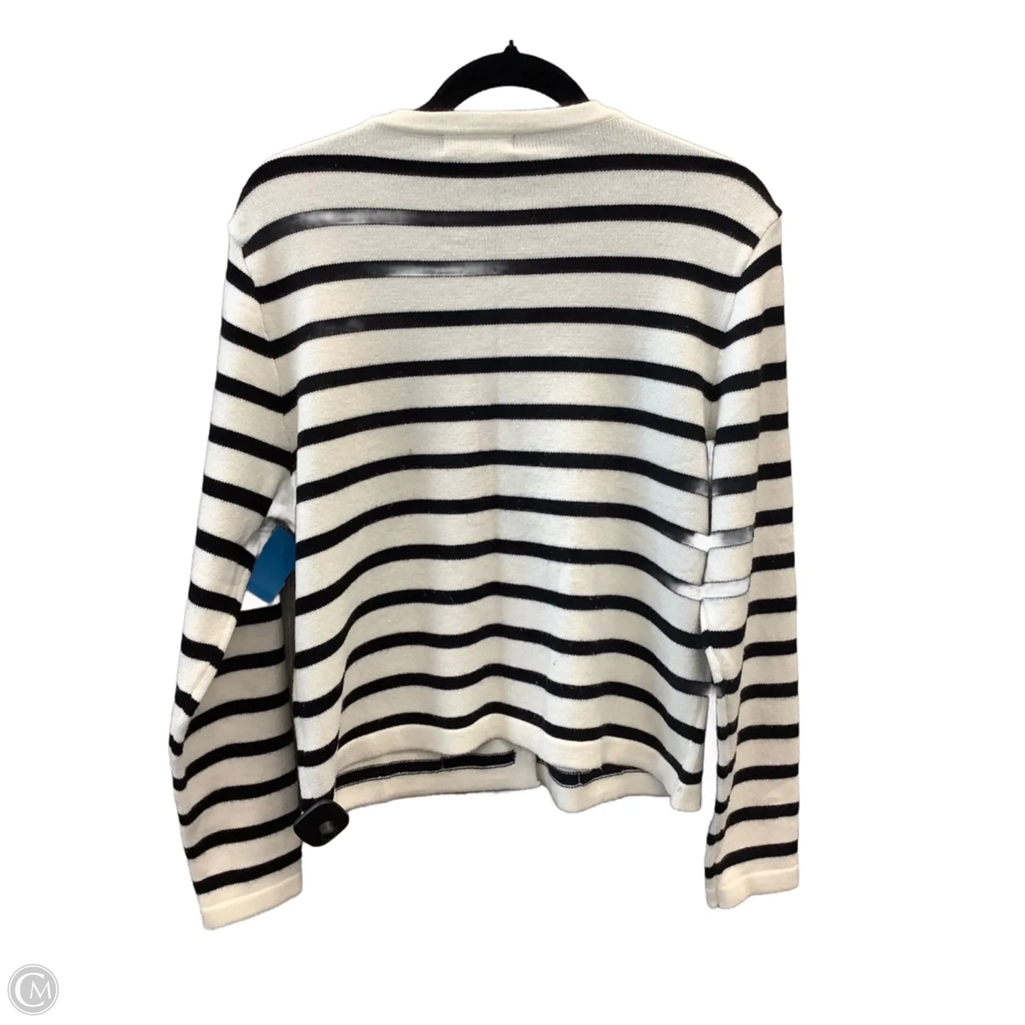 Cardigan By Lillusory In Striped Pattern, Size: L