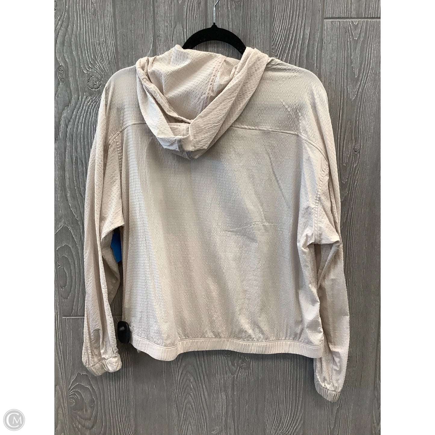 Athletic Jacket By Avia In Beige, Size: M