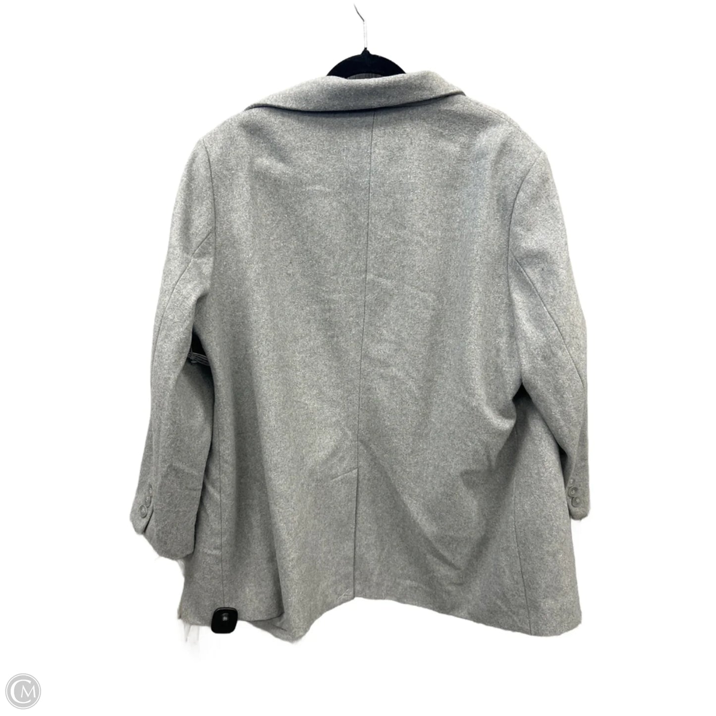 Coat Other By Ellos In Grey, Size: 3x