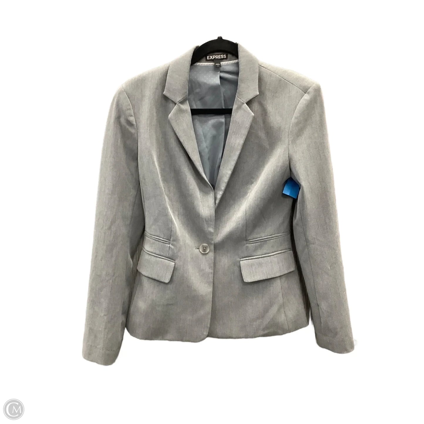 Blazer By Express In Grey, Size: S