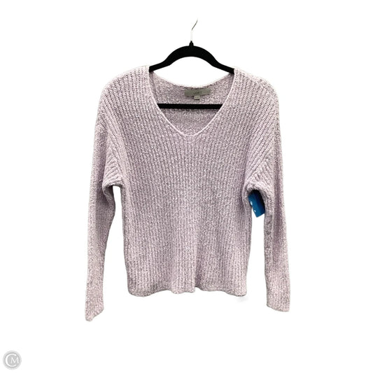 Sweater By Loft In Purple, Size: M