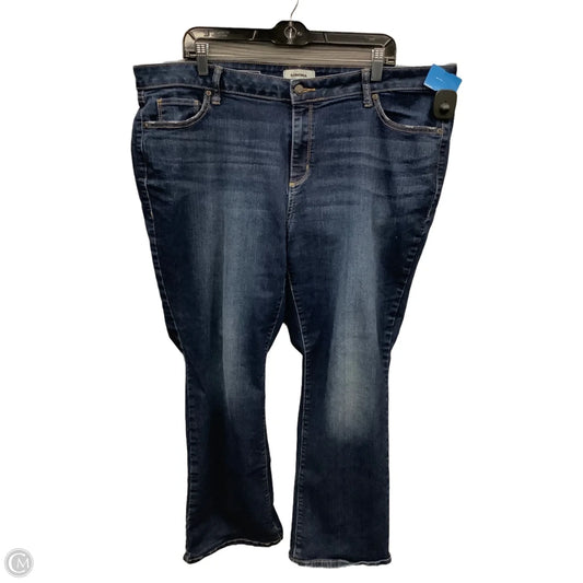 Jeans Boot Cut By Sonoma In Blue Denim, Size: 18