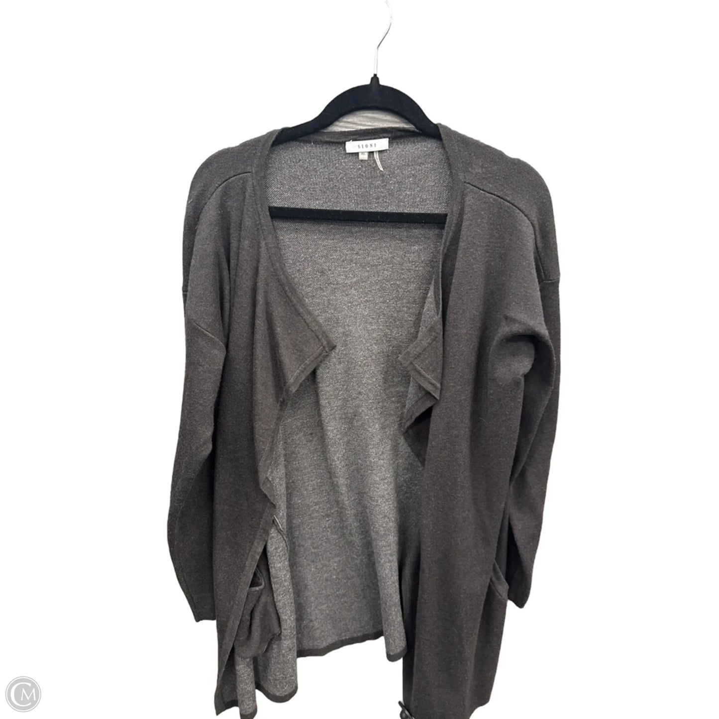 Cardigan By Sioni In Grey, Size: Xl
