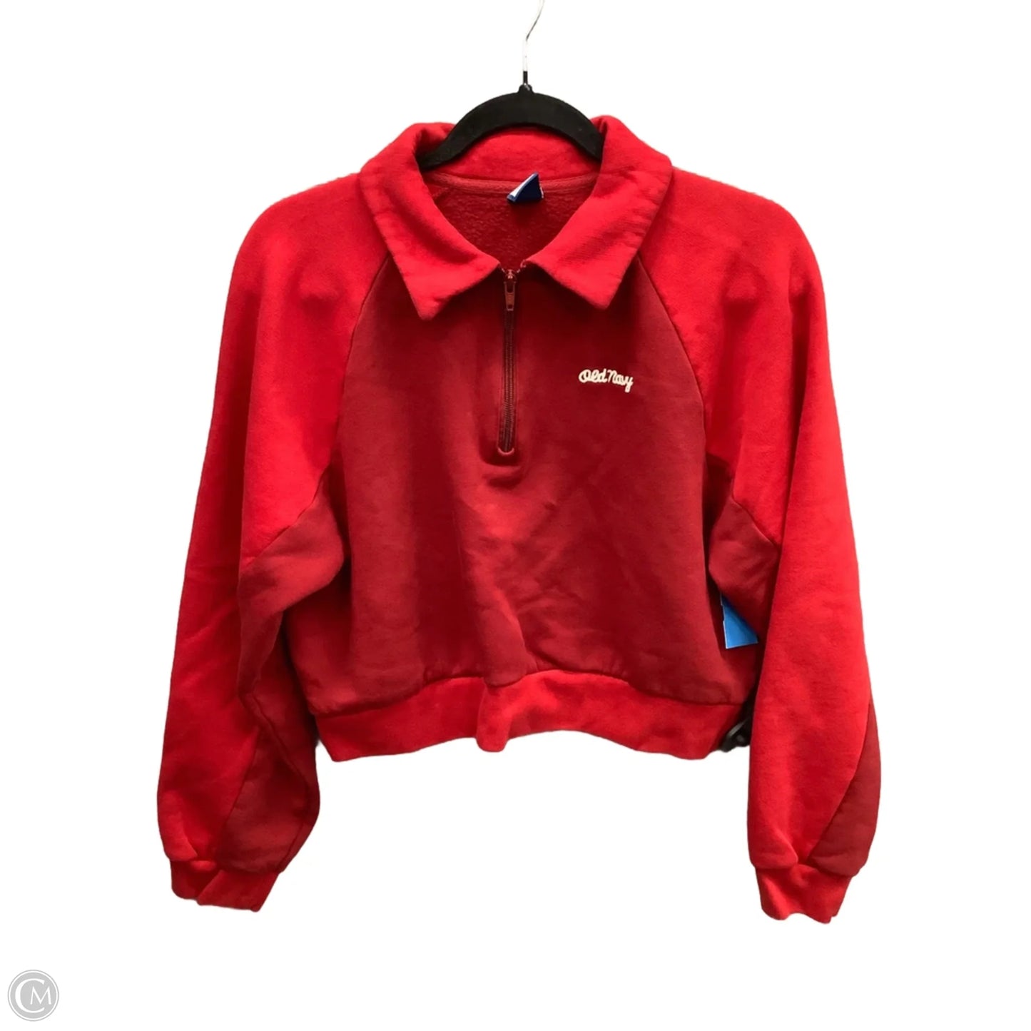 Top Long Sleeve By Old Navy In Red, Size: M