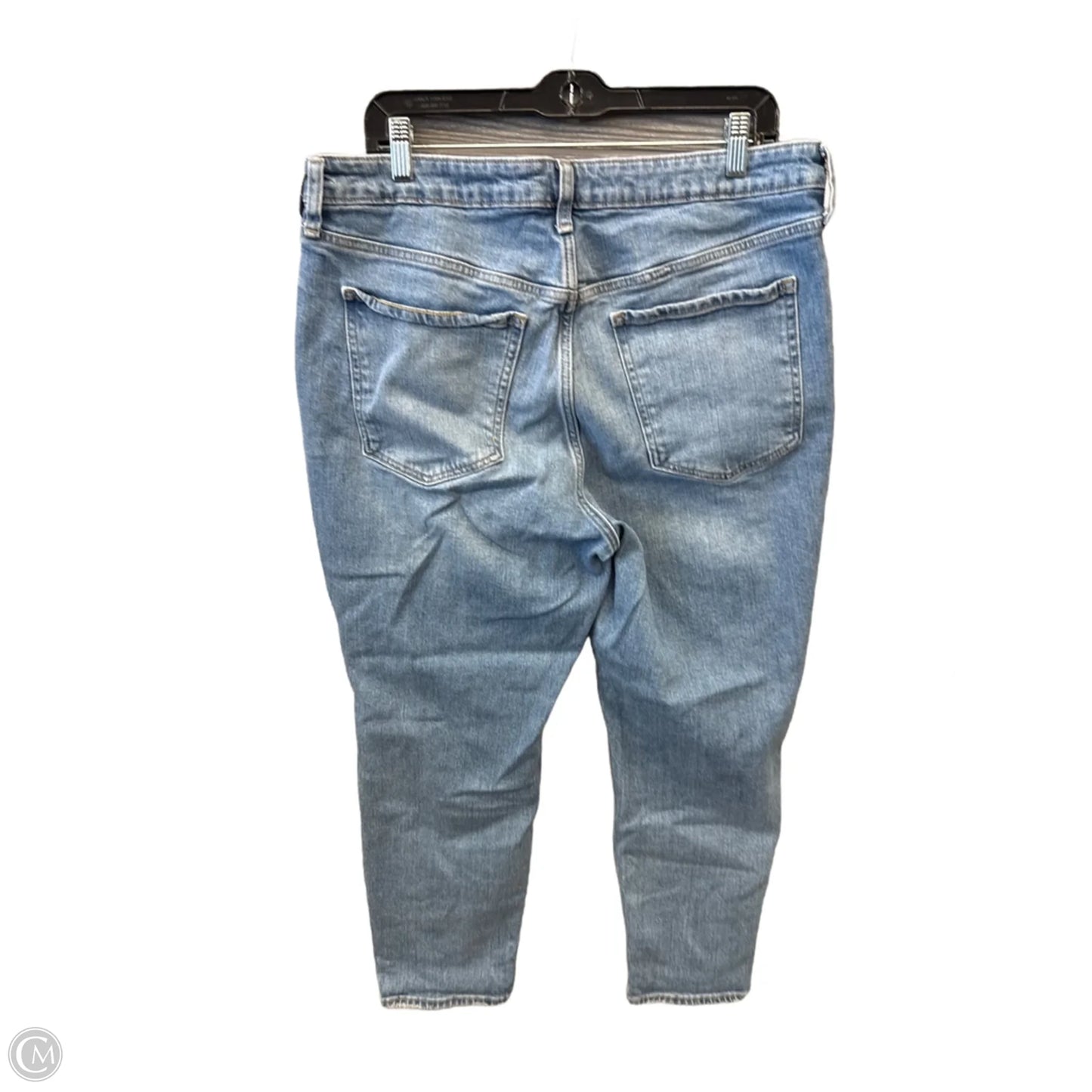 Jeans Skinny By Old Navy In Blue Denim, Size: 16