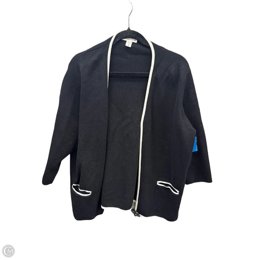 Cardigan By Coldwater Creek In Black, Size: 1x