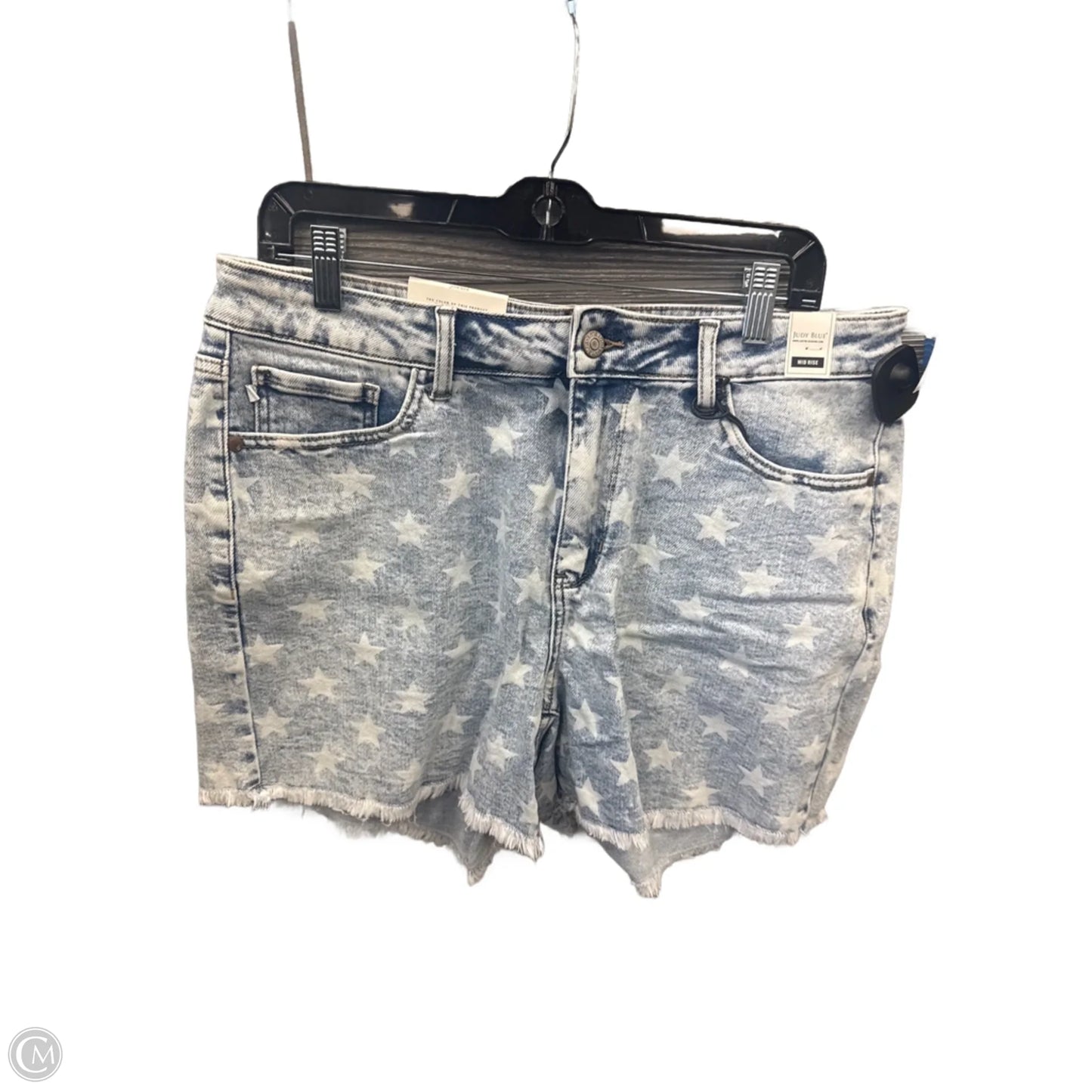 Shorts By Judy Blue In Blue Denim, Size: 18