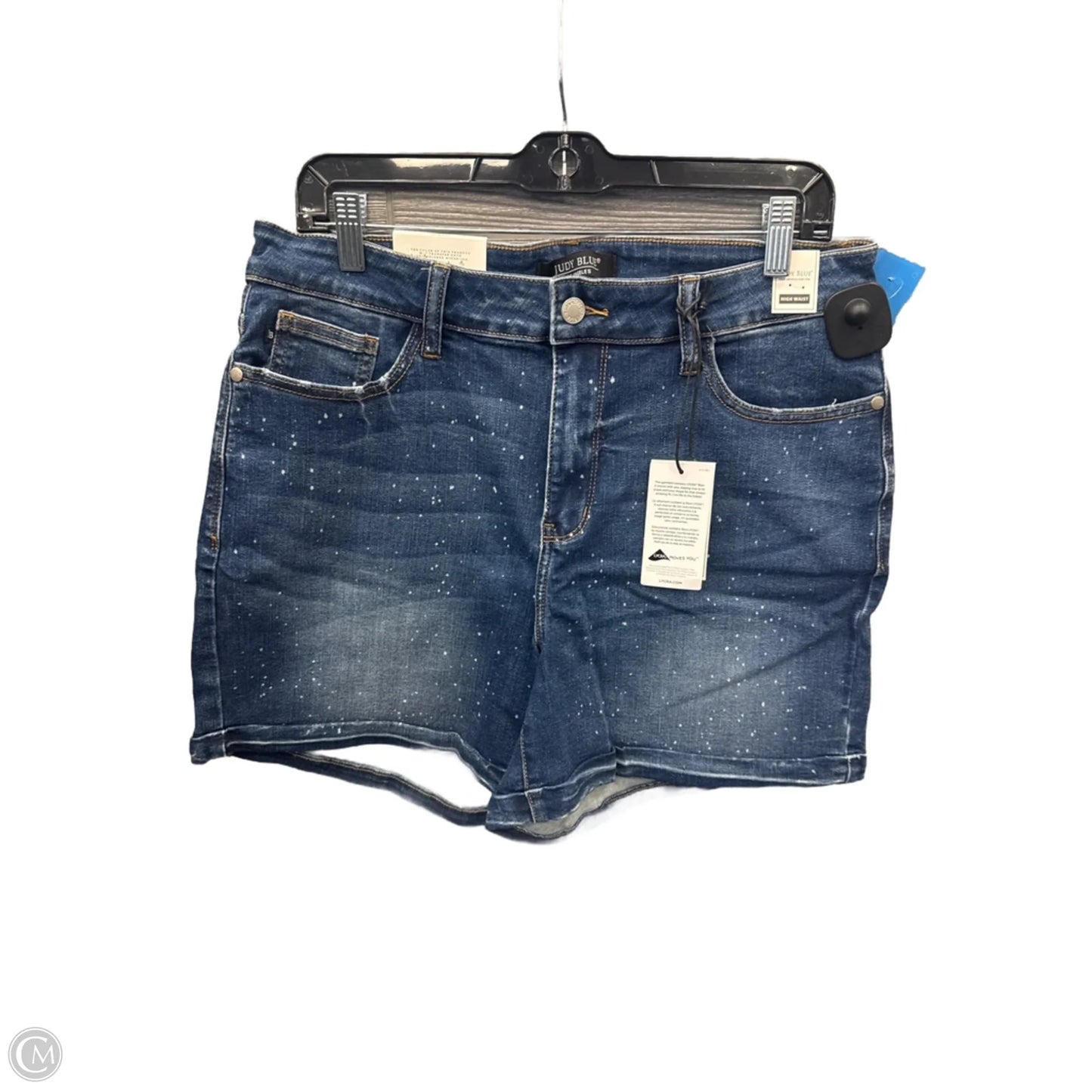 Shorts By Judy Blue In Blue Denim, Size: 18