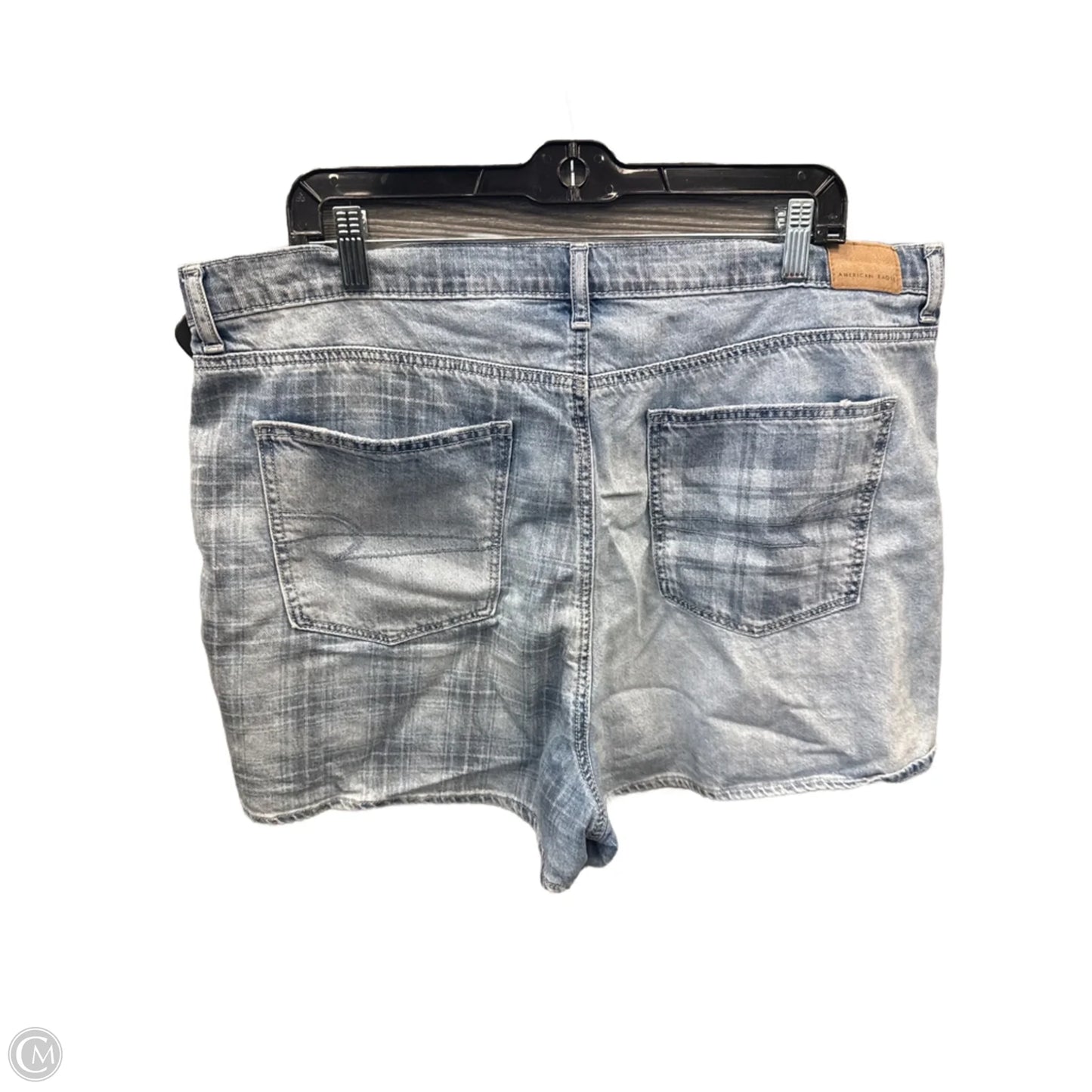 Shorts By American Eagle In Blue Denim, Size: 18