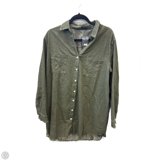 Dress Casual Midi By Clothes Mentor In Green, Size: 2x