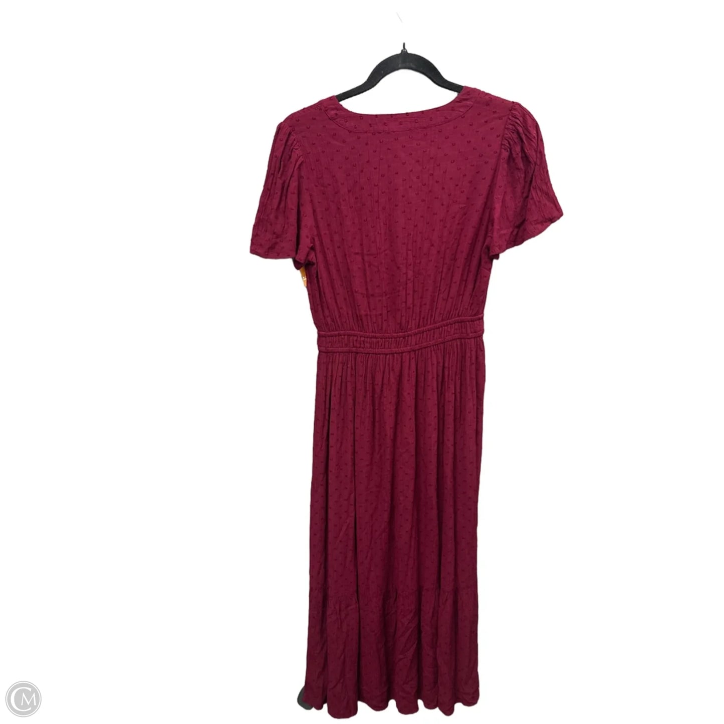 Dress Casual Maxi By Loft In Maroon, Size: S