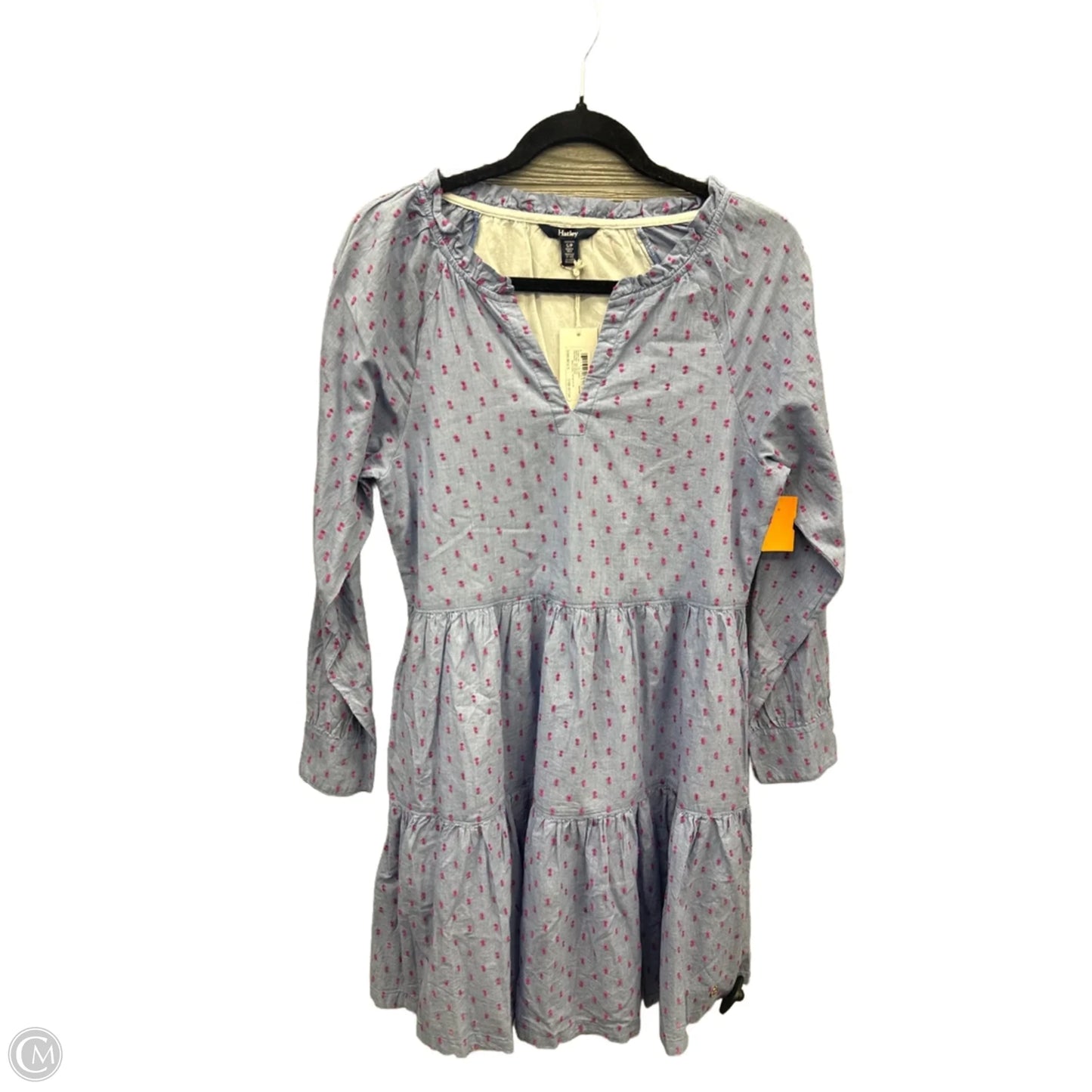 Dress Casual Midi By Hatley In Blue, Size: S