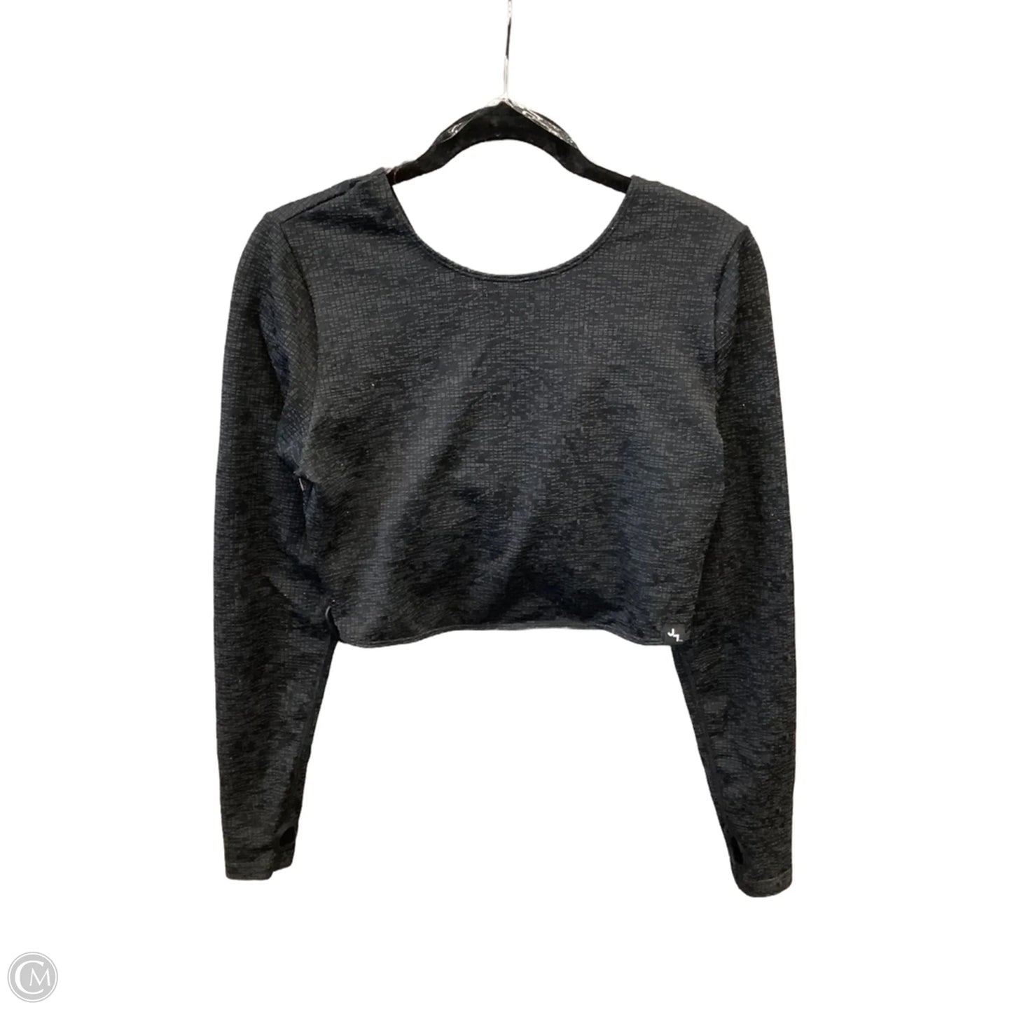 Athletic Top Long Sleeve Crewneck By Joy Lab In Grey, Size: Xxl