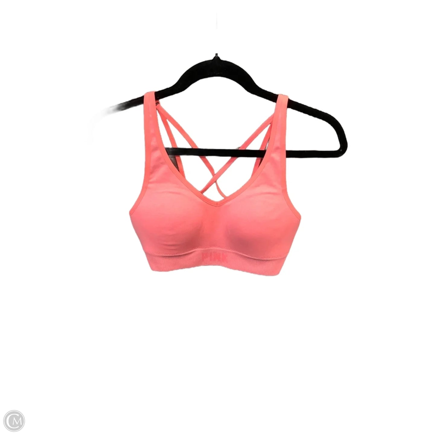 Athletic Bra By Pink In Pink, Size: Xs