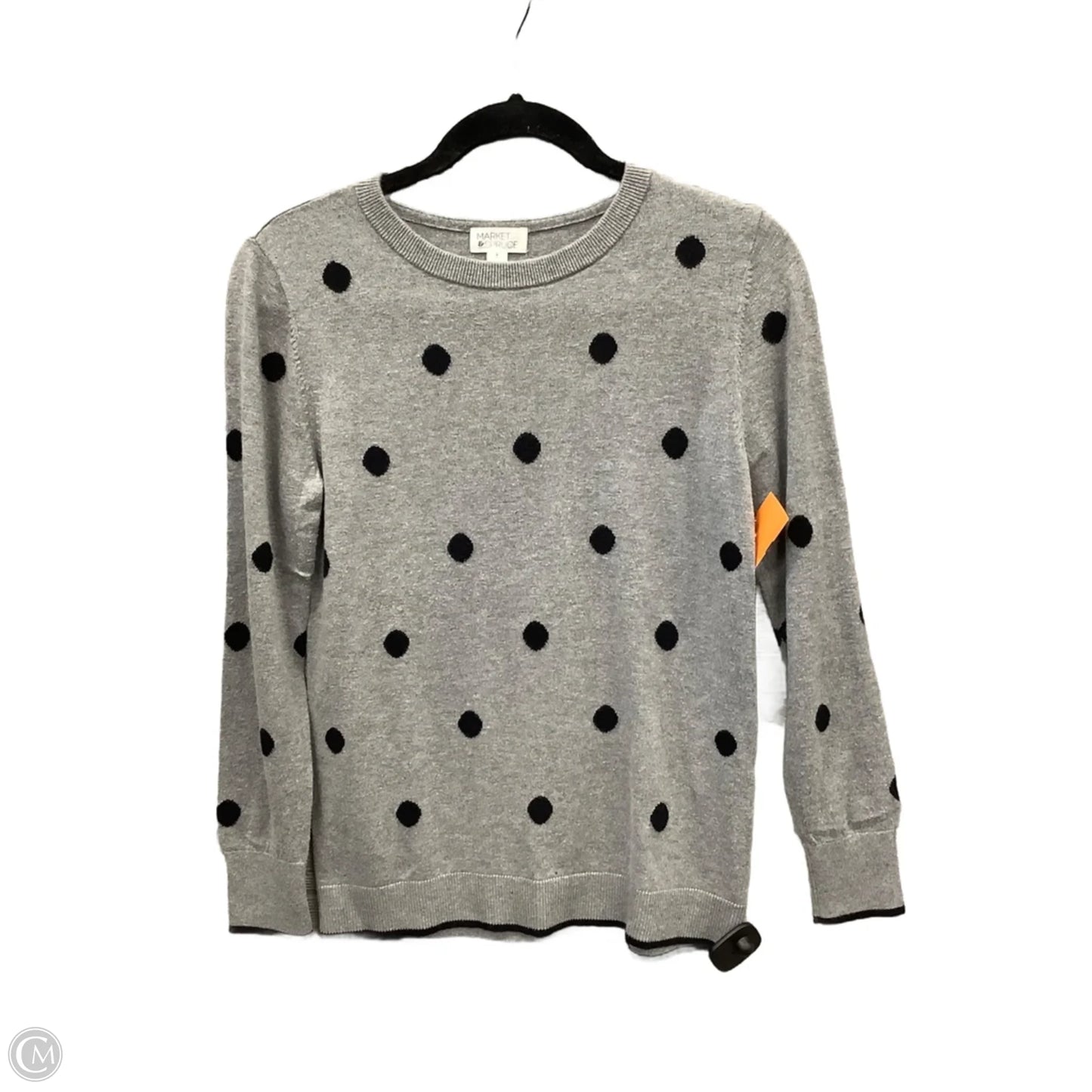 Top Long Sleeve By Market & Spruce In Grey, Size: S