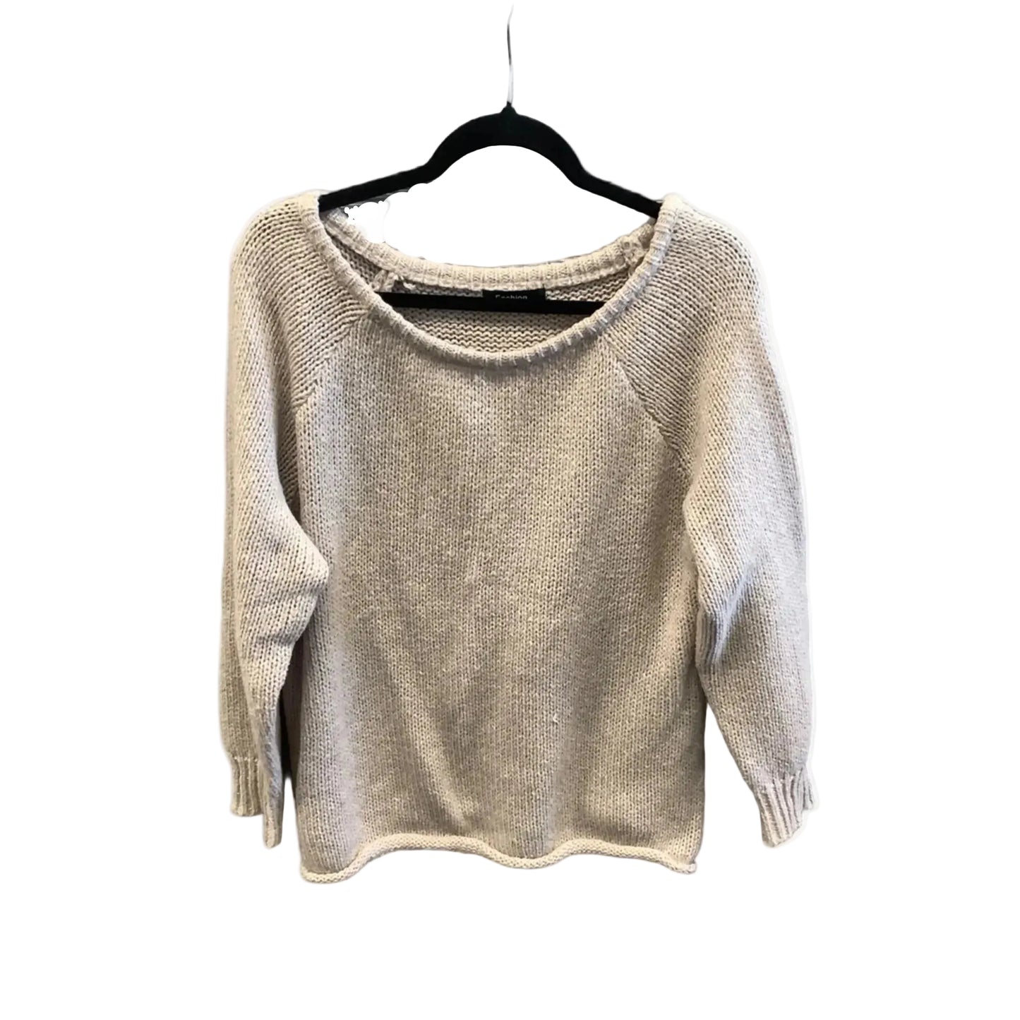Sweater By Clothes Mentor In Beige, Size: M