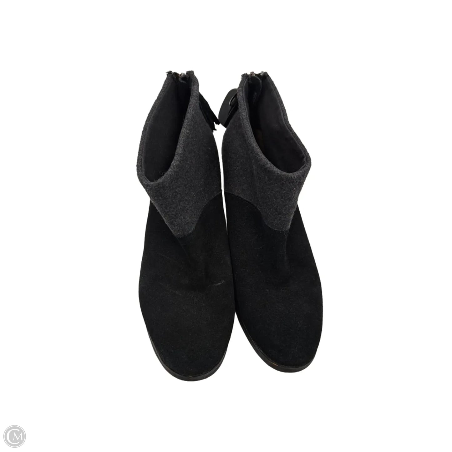 Boots Ankle Heels By Toms In Black, Size: 8.5