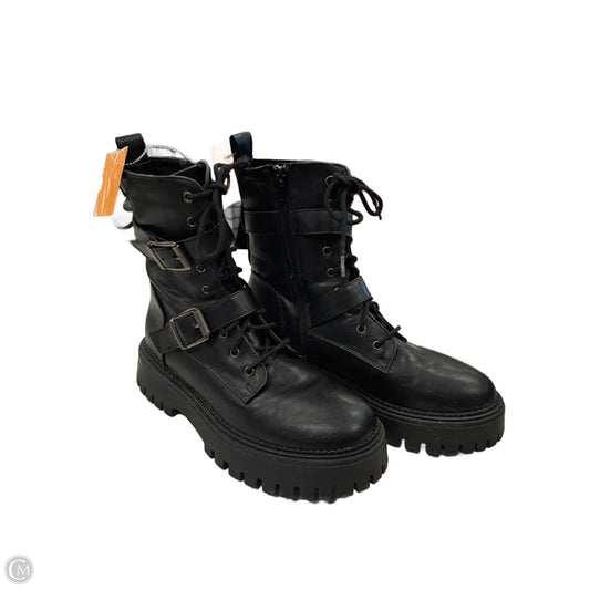 Boots Combat By Sincerely Jules In Black, Size: 7.5