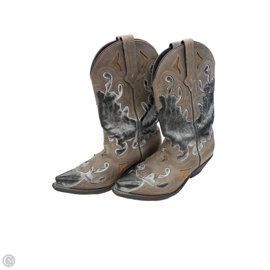 Boots Western By Clothes Mentor In Brown, Size: 9.5