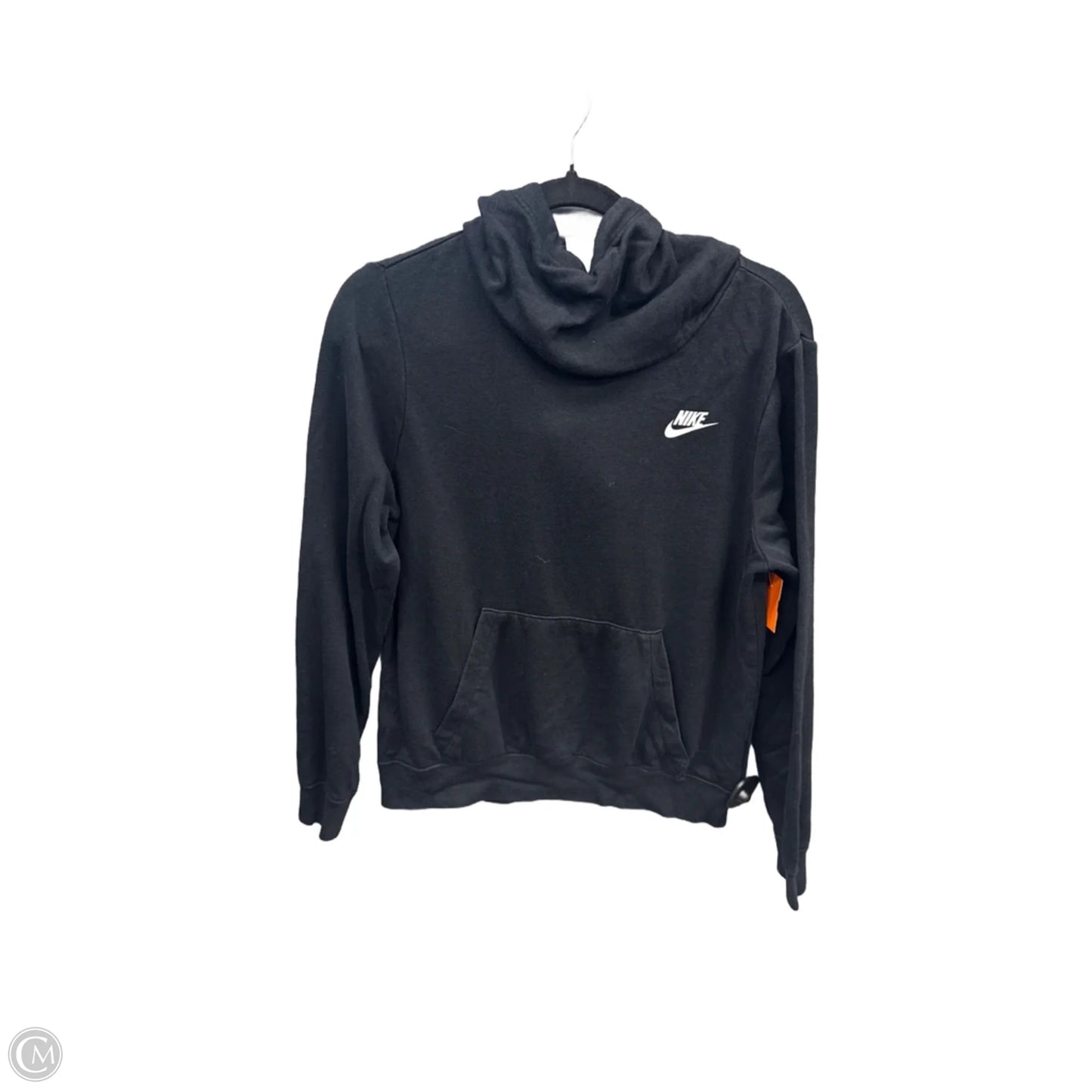 Sweatshirt Hoodie By Nike Apparel In Black, Size: S