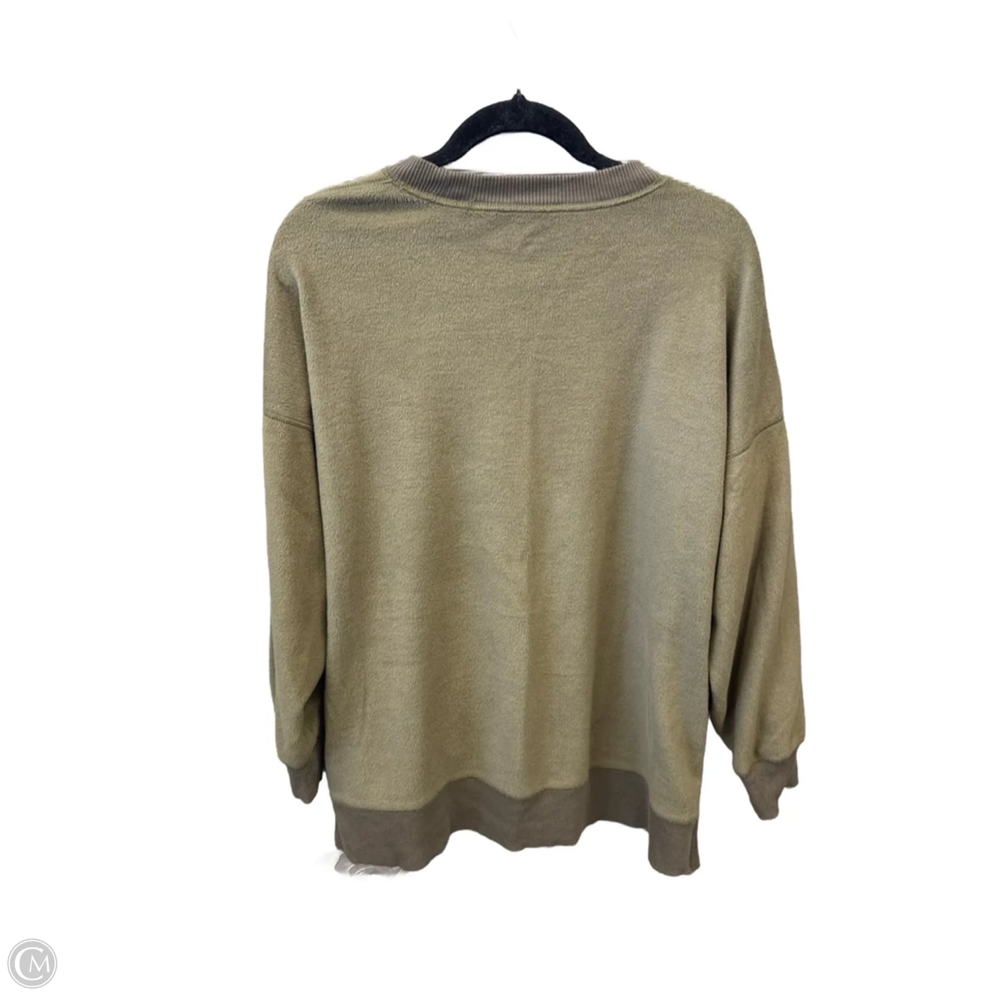 Sweatshirt Crewneck By Aerie In Green, Size: M