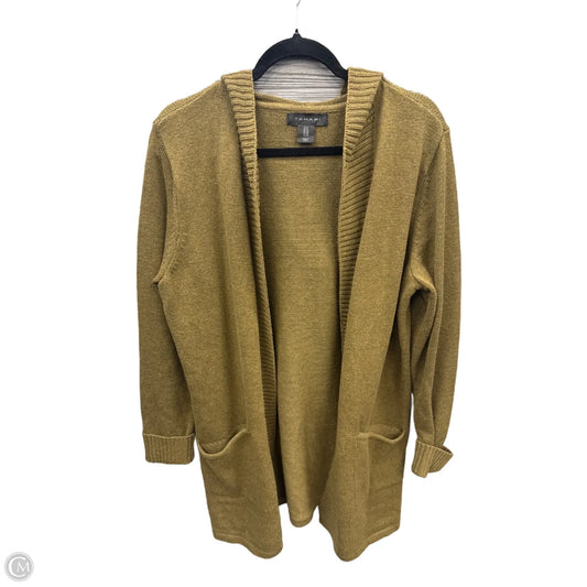 Sweater Cardigan By Tahari In Green, Size: 1x