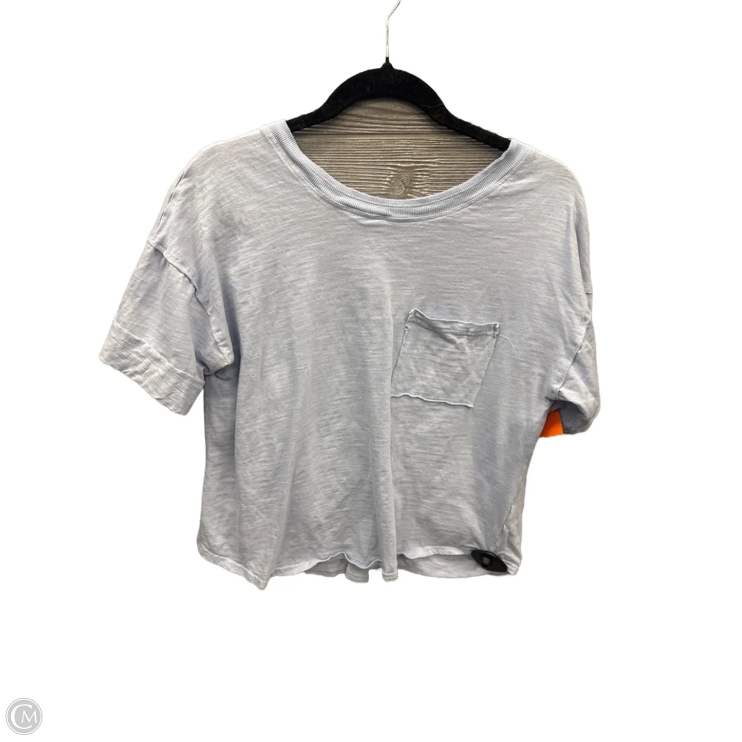 Top Short Sleeve By New In In Blue, Size: L