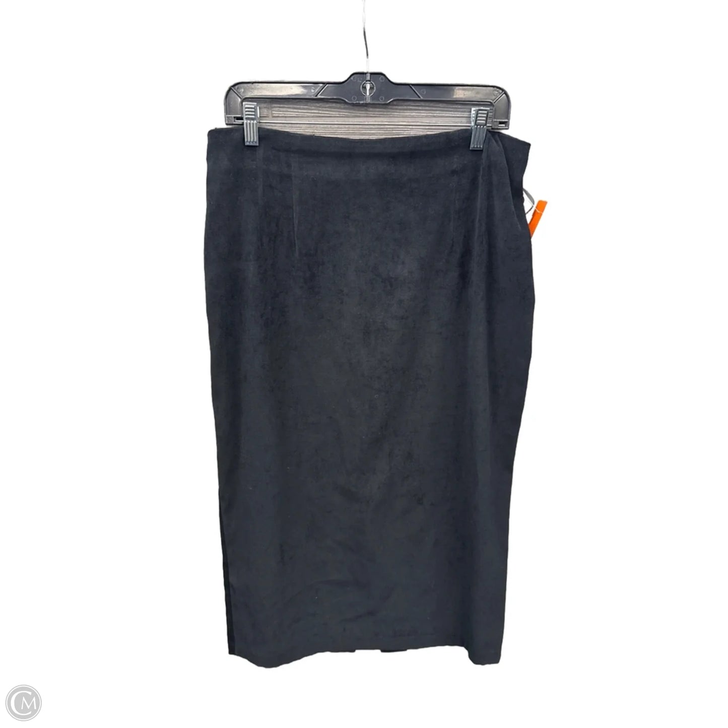 Skirt Maxi By Briggs In Black, Size: 14