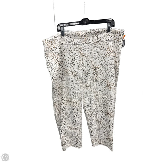 Pants Dress By Attyre In Animal Print, Size: 24