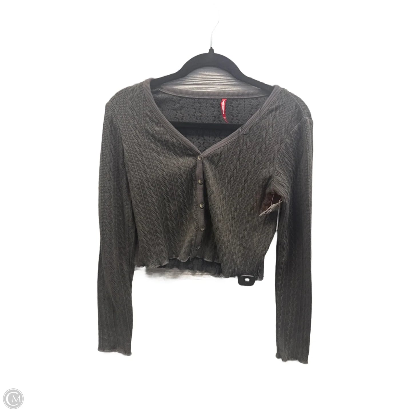 Top Long Sleeve By Union Bay In Grey, Size: M