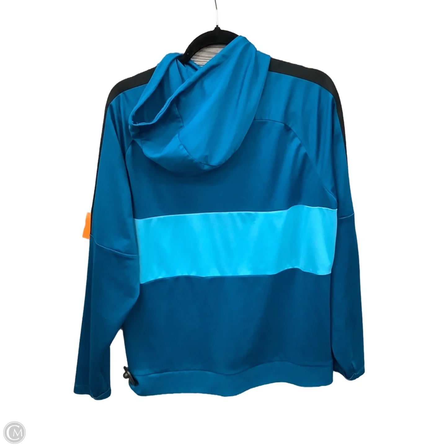 Athletic Sweatshirt Hoodie By Nike Apparel In Blue, Size: L