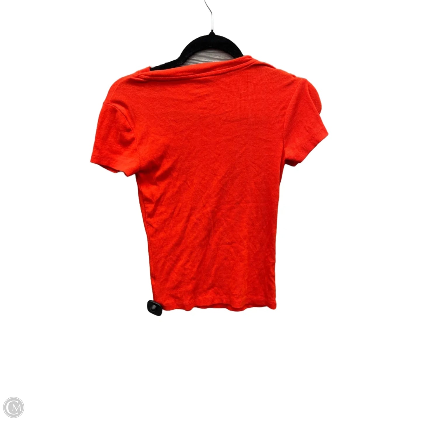 Top Short Sleeve By A New Day In Orange, Size: Xs