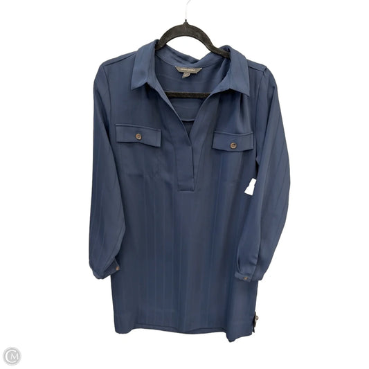 Dress Casual Short By Banana Republic In Navy, Size: L