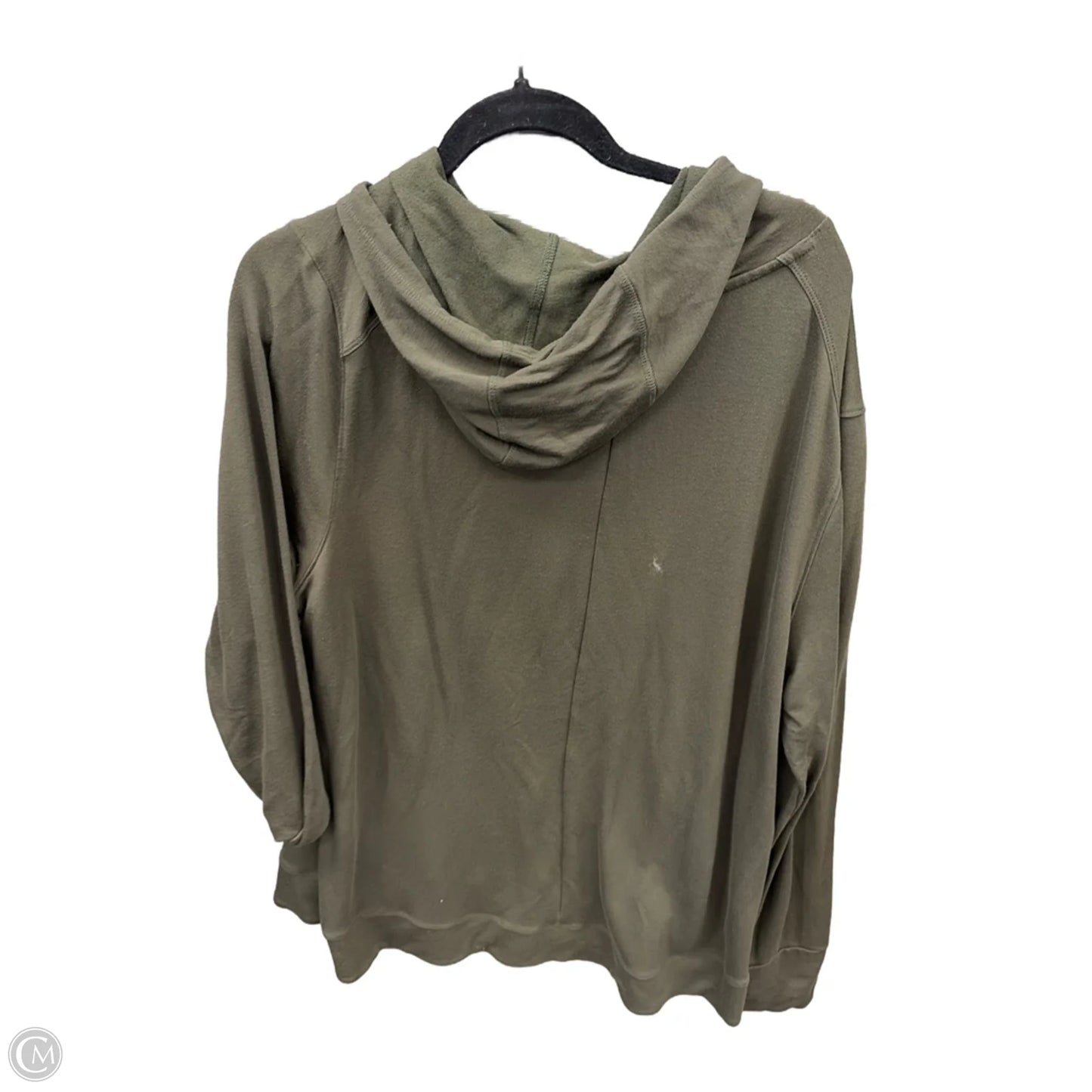 Athletic Sweatshirt Hoodie By Athletic Works In Green, Size: 3x