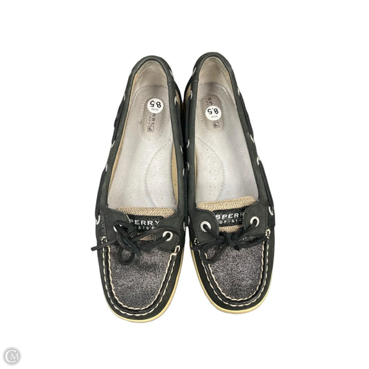 Shoes Flats By Sperry In Black, Size: 8.5