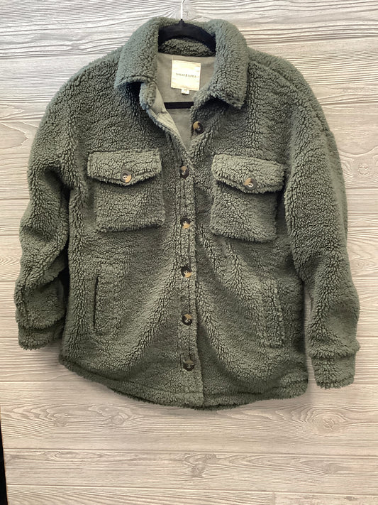 Jacket Shirt By Thread And Supply In Green, Size: Xs
