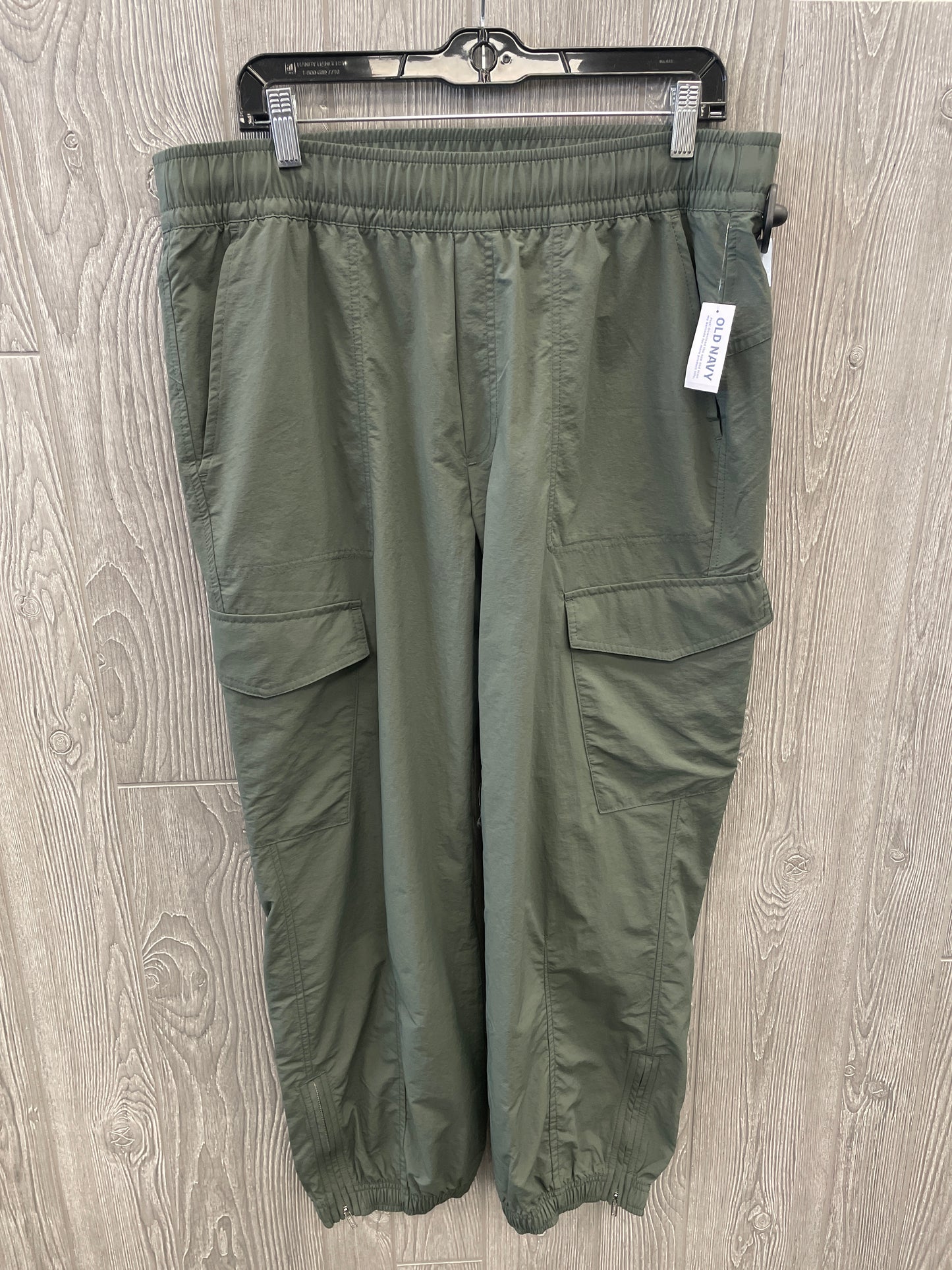 Athletic Pants By Old Navy In Green, Size: L