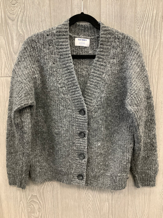 Sweater Cardigan By Old Navy In Grey, Size: S