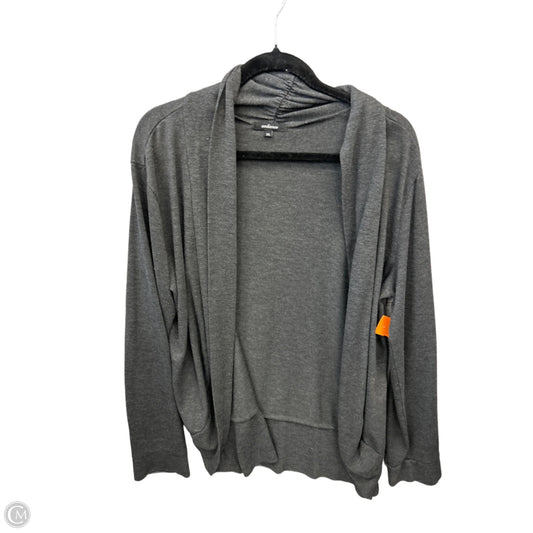 Cardigan By Ambiance Apparel In Grey, Size: 3x